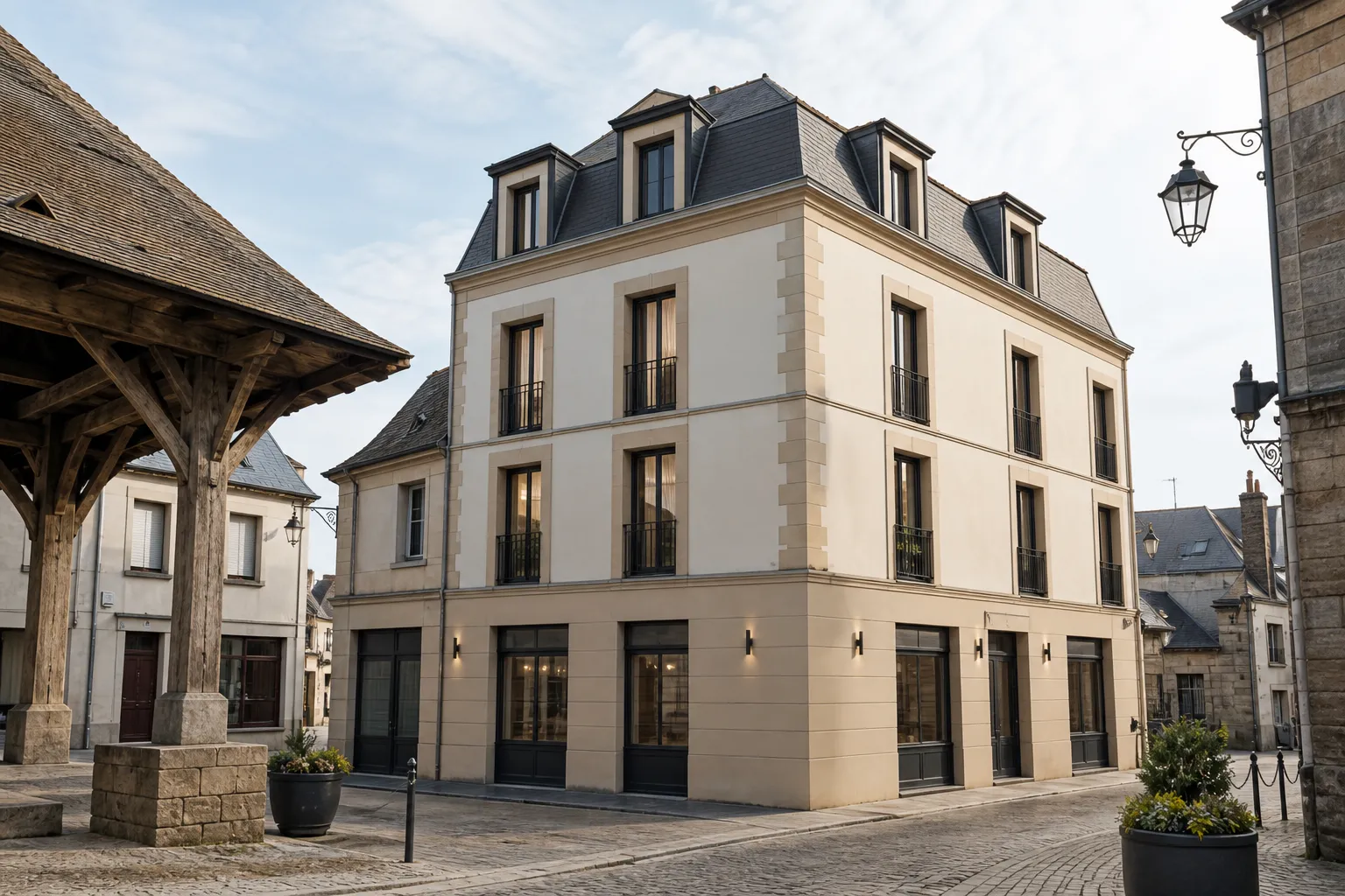 Residence neuve en centre-ville a Arpajon