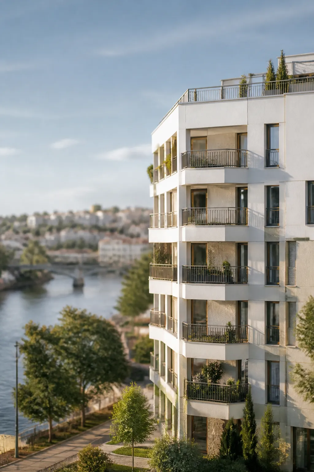 Residence neuve a Asnieres-sur-Seine