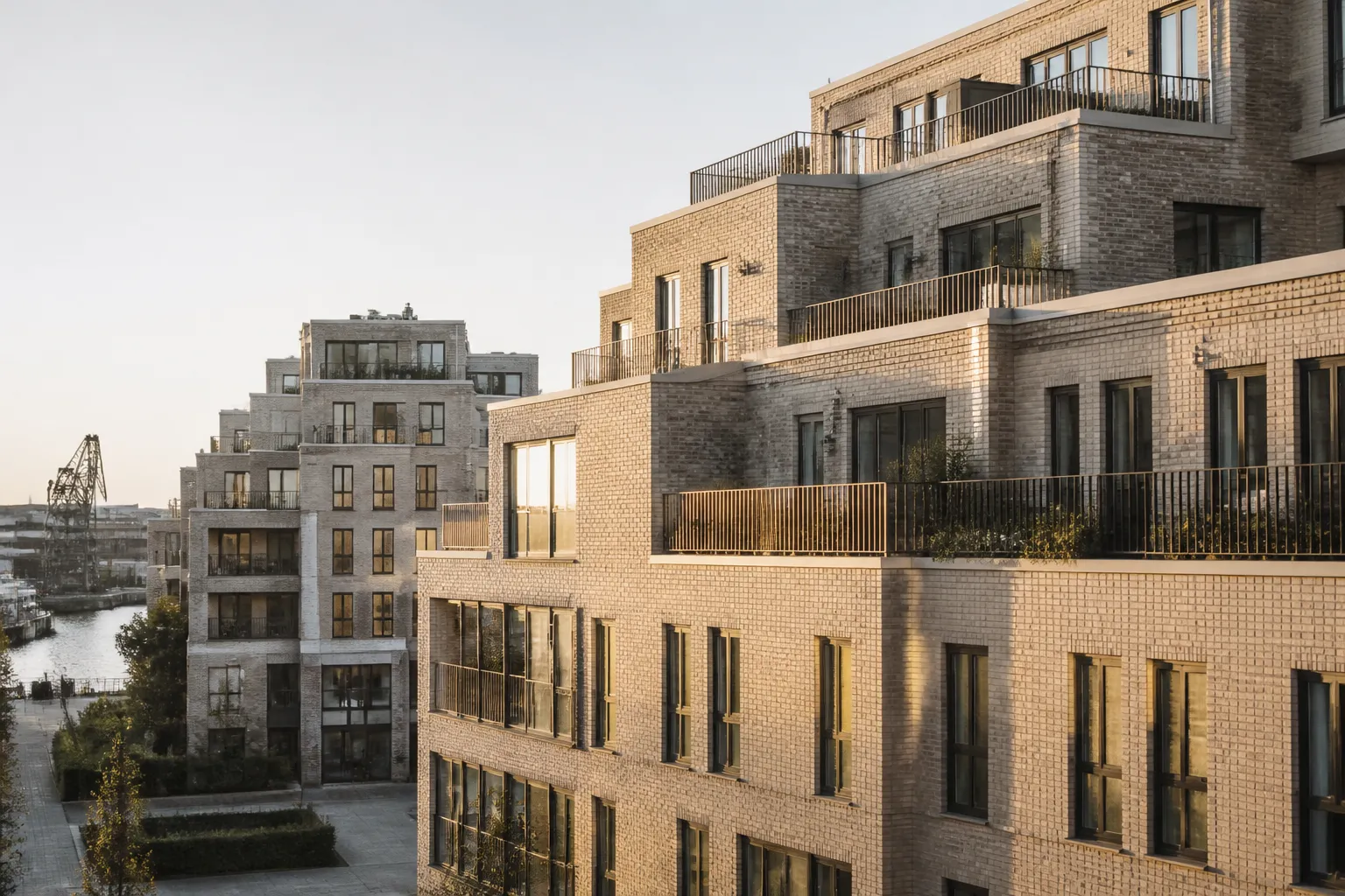 Immeubles neufs avec terrasses a Aubervilliers