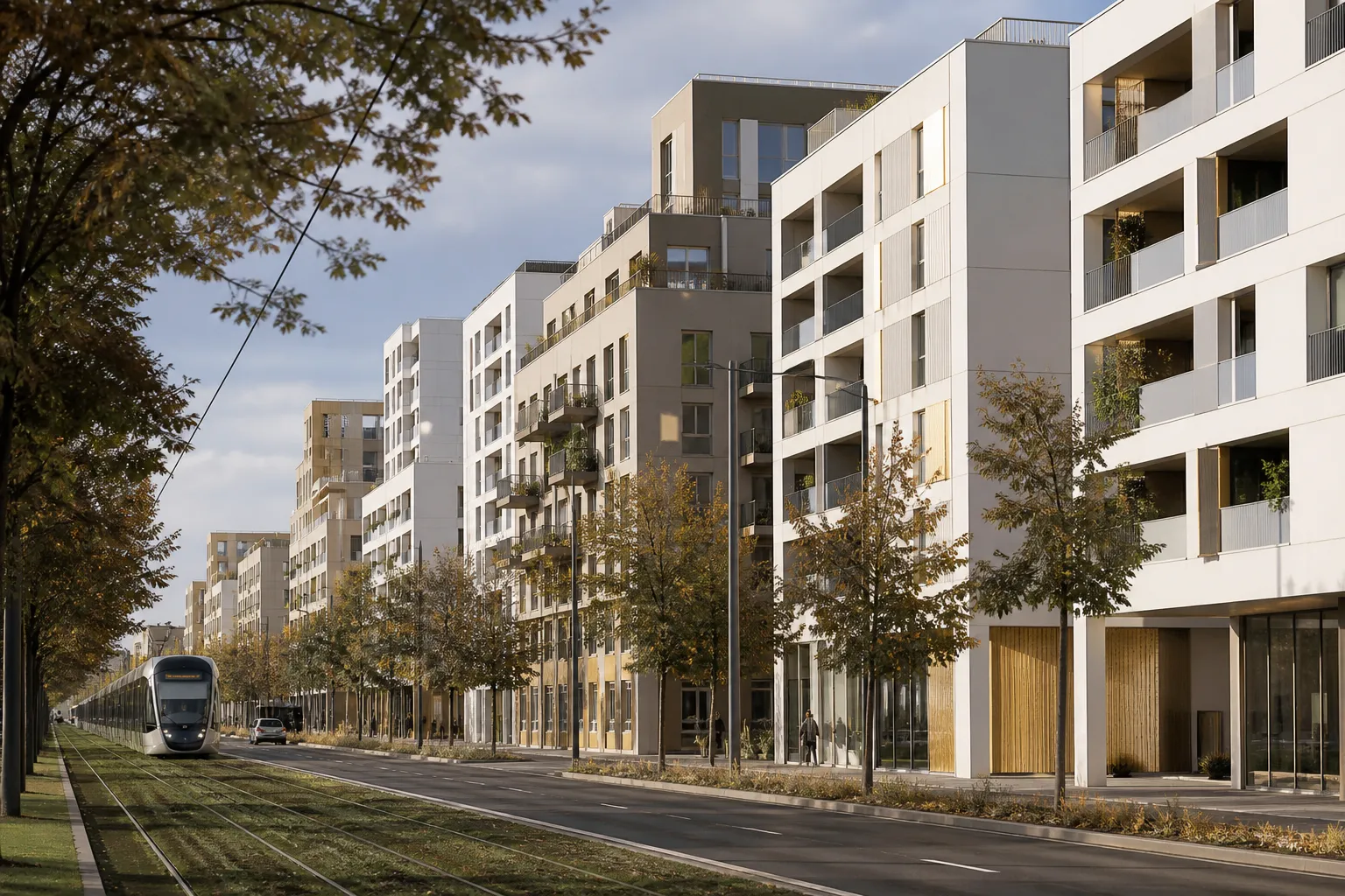 Immeubles neufs a Bezons