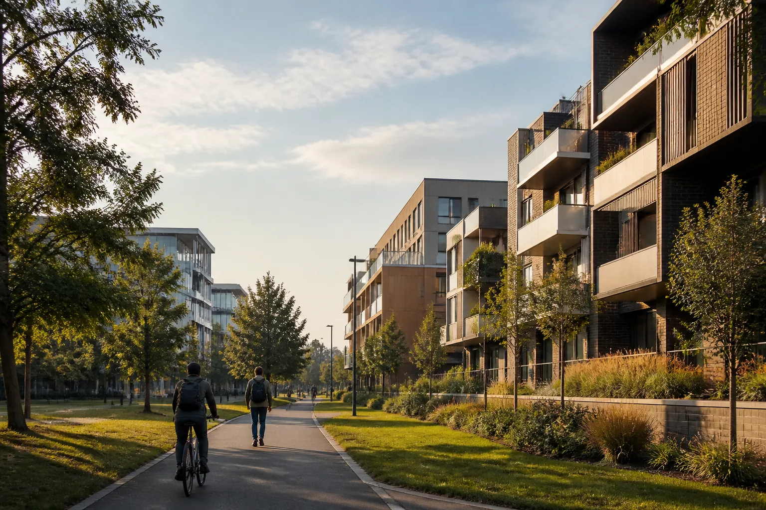 Residences neuves pres d un campus a Bruz