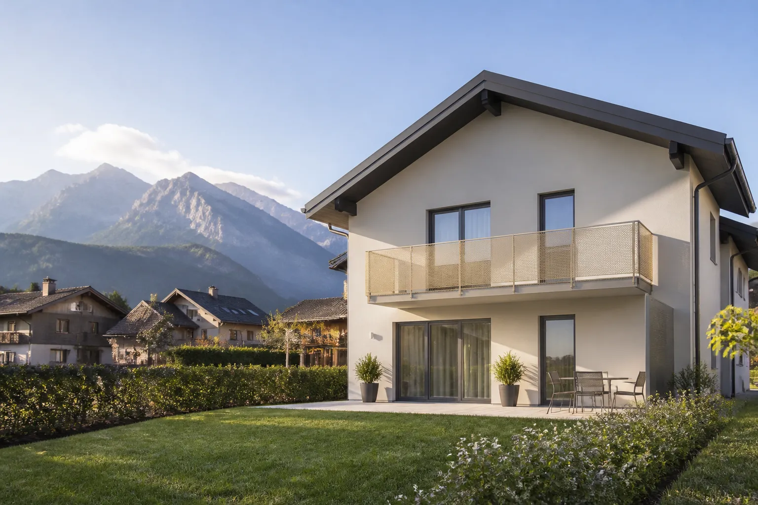 Petite residence neuve a Douvaine