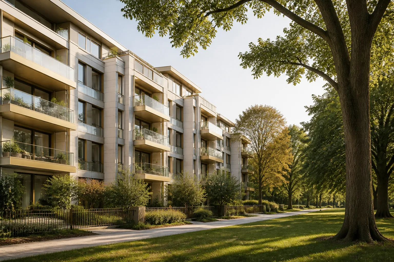 Residences neuves pres d un parc a Evry-Courcouronnes