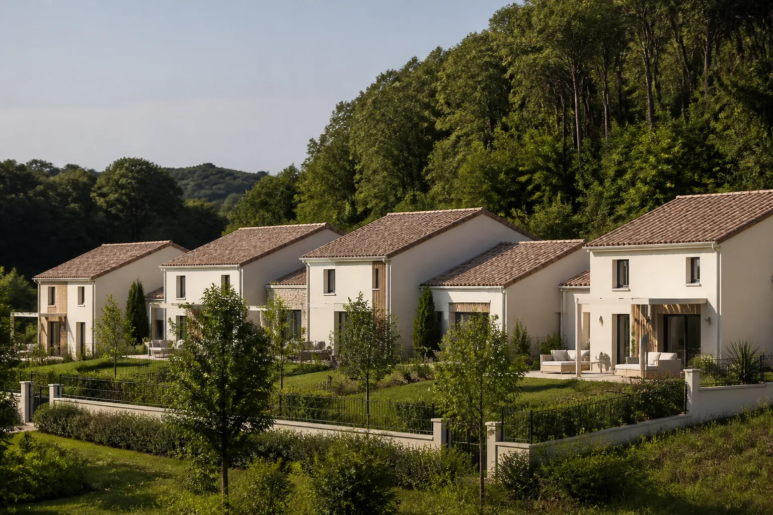 Maisons neuves groupees a Haguenau
