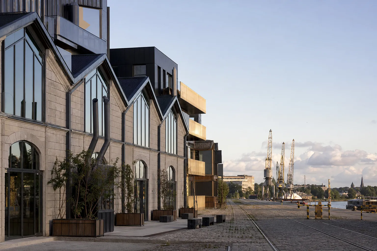 Residences neuves en bord de Loire a Nantes