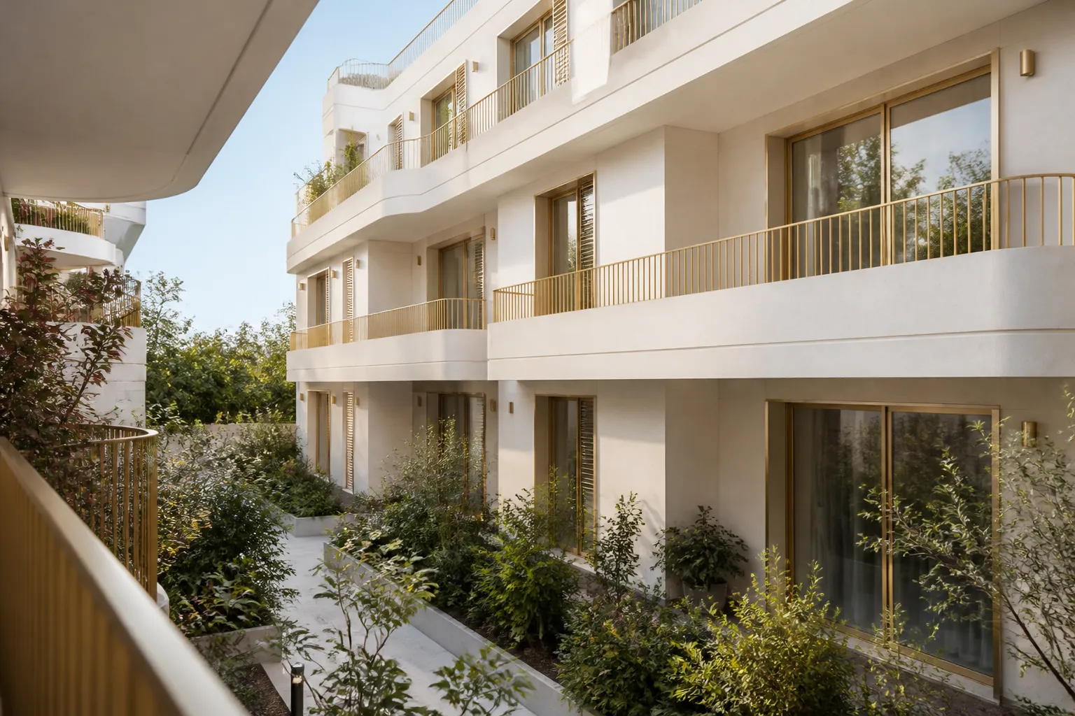 Residence neuve dans le 15e arrondissement de Paris
