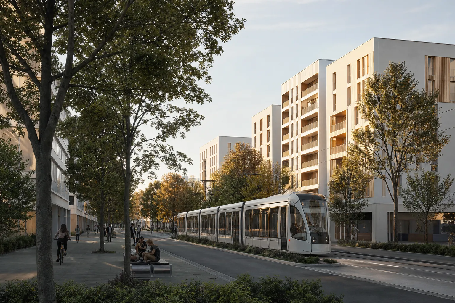 Immeubles neufs pres d un campus a Pessac