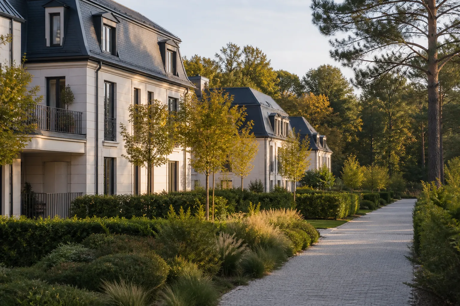 Nouveau quartier residentiel a Versailles